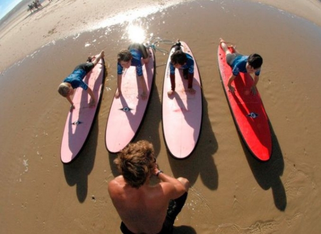 Ratschläge des Surflehrers 